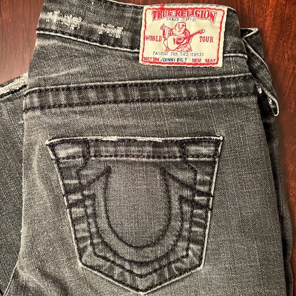 True Religion grey washed jeans - Picture 2 of 10